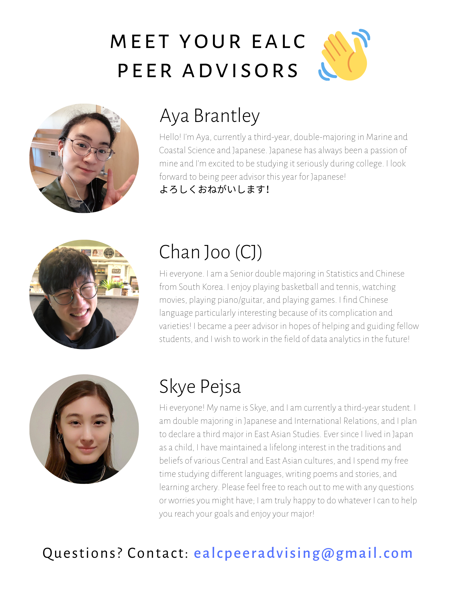 peer advisors