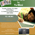 A flyer for the upcoming event, the text is available in the link